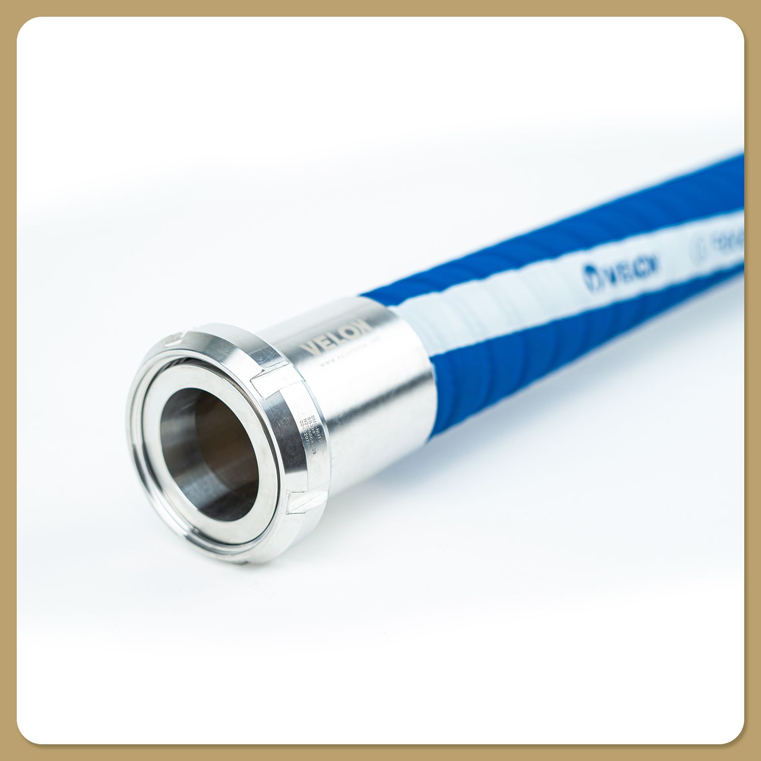 Sanitary Grade NBR Rubber Crush Resistant Food Hose For Food Pharmaceutical Cosmetic Industries